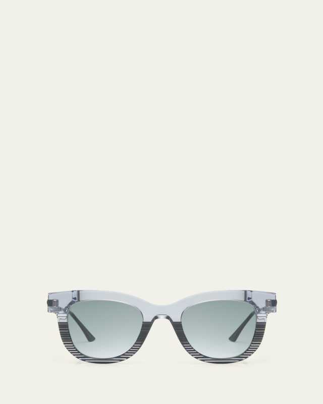 Sexxxy 5024 Acetate & Metal Cat-Eye Sunglasses
